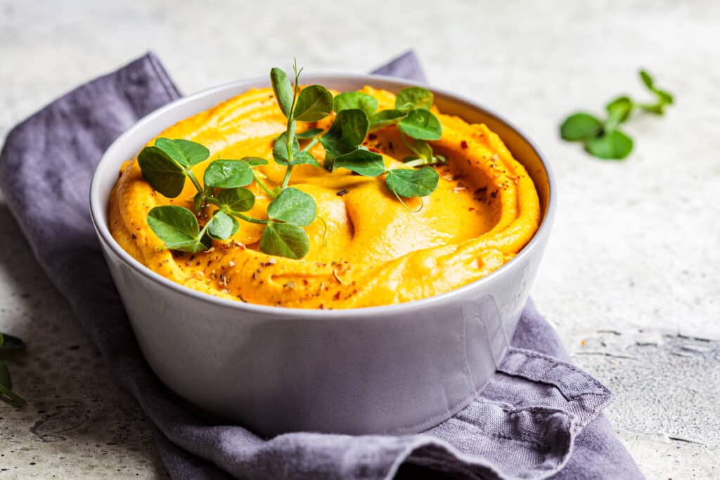 Roasted Cumin Carrot Hummus Simply SIBO